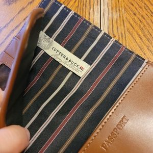 Cutter & Buck passport wallet